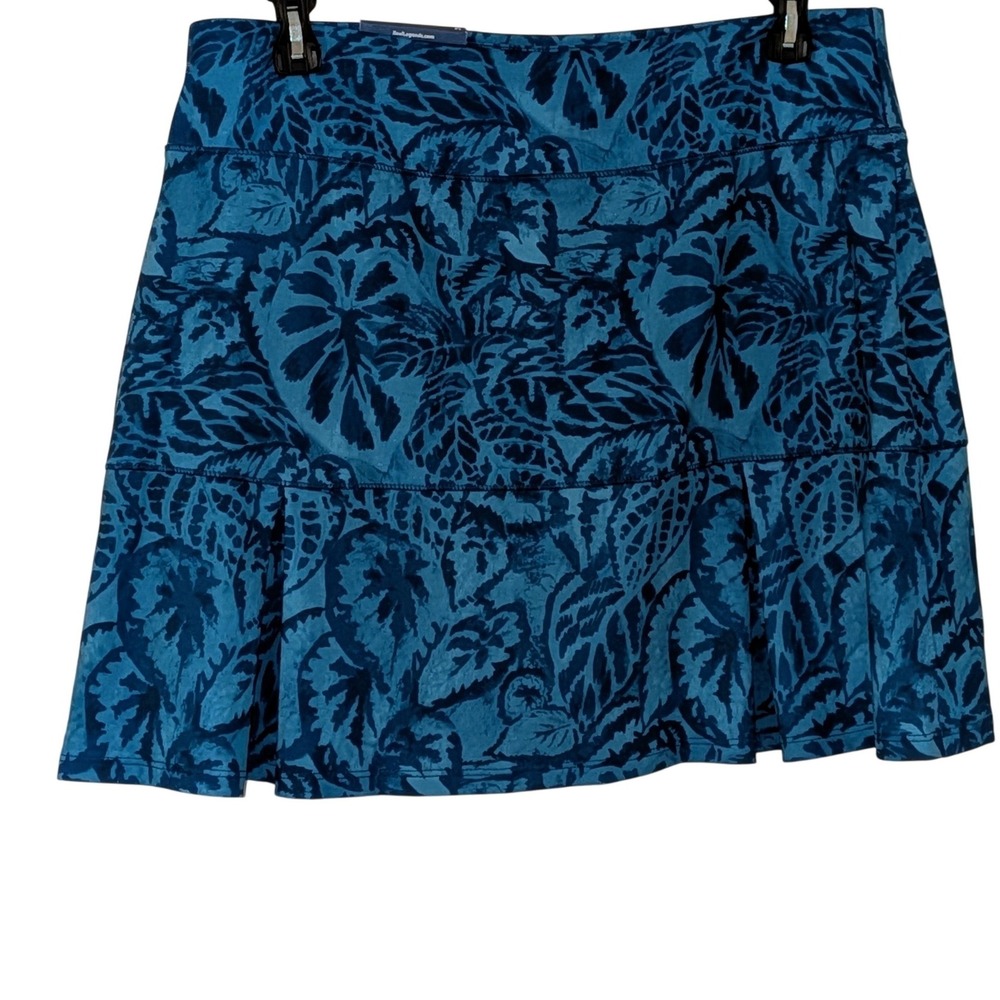 Reel Legends Folia Blue Skort UPF 50 Golf Athletic Quick Dry Medium NEW